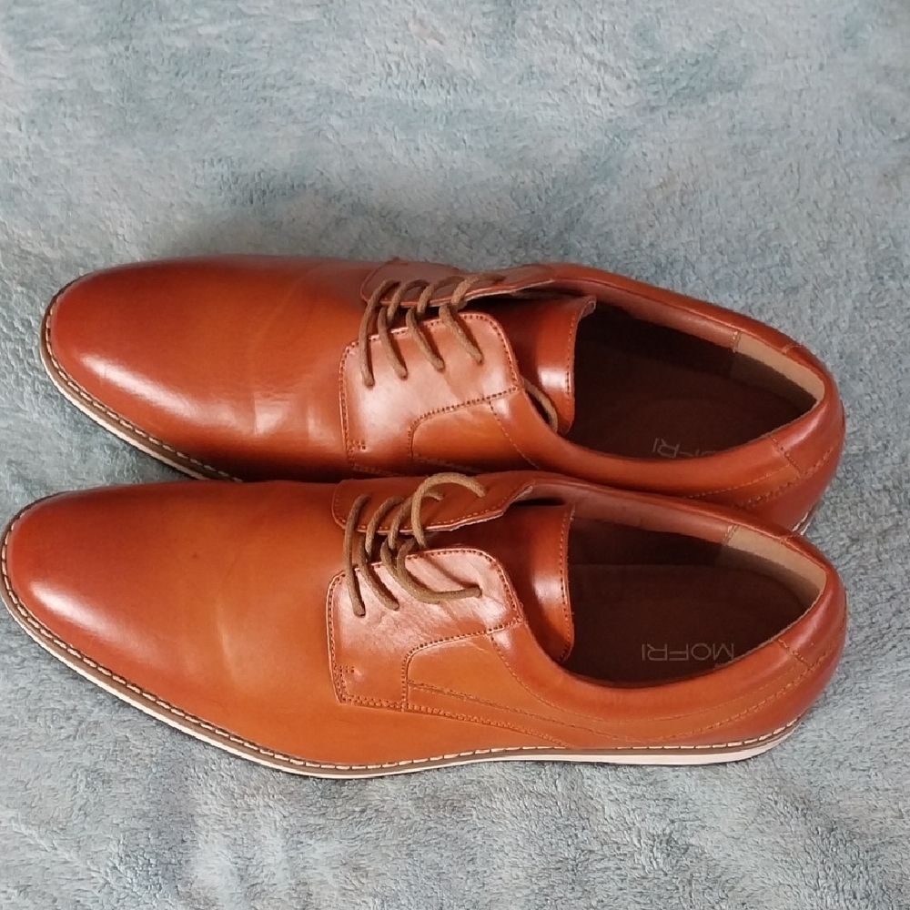 Mofri Coptim Lace Up Burnished Dress Shoes Size 14